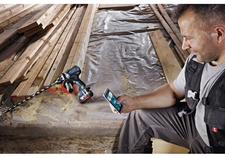 Perceuse Visseuse GSR 18V-110 C 2x4,0Ah GAL 1840 L-BOXX Como - 06019G010B - Bosch