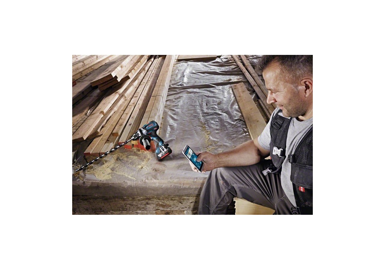 Perceuse Visseuse GSR 18V-110 C 2x4,0Ah GAL 1840 L-BOXX Como - 06019G010B - Bosch