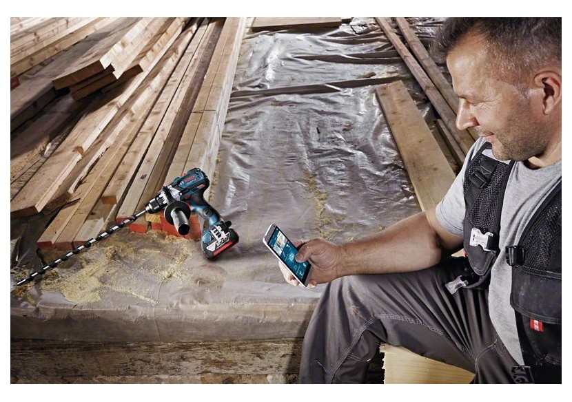 Perceuse Visseuse GSR 18V-110 C 2x4,0Ah GAL 1840 L-BOXX Como - 06019G010B - Bosch