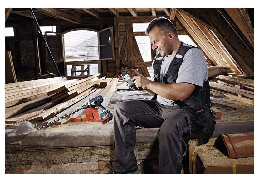 Perceuse Visseuse GSR 18V-110 C 2x4,0Ah GAL 18V-40 LBOXX - 06019G010A - Bosch