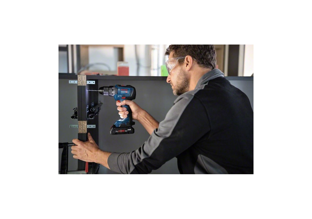 Perceuse Visseuse GSR 18V-55 2 batteries 4,0Ah + GAL 18V-20 + 82 acc L-case Pick&Click - 06019H5209 - Bosch