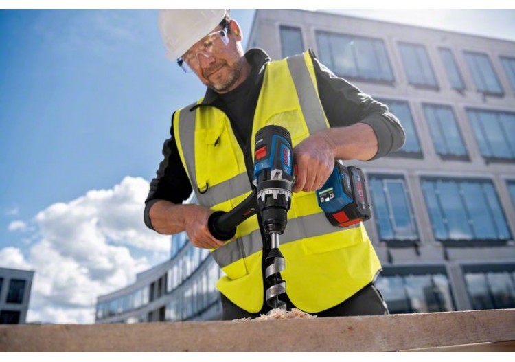 Perceuse Visseuse sans fil GSR 18V-150 C 2x8,0Ah GAL 1880 CV CoMo L-Boxx - 06019J5005 - Bosch