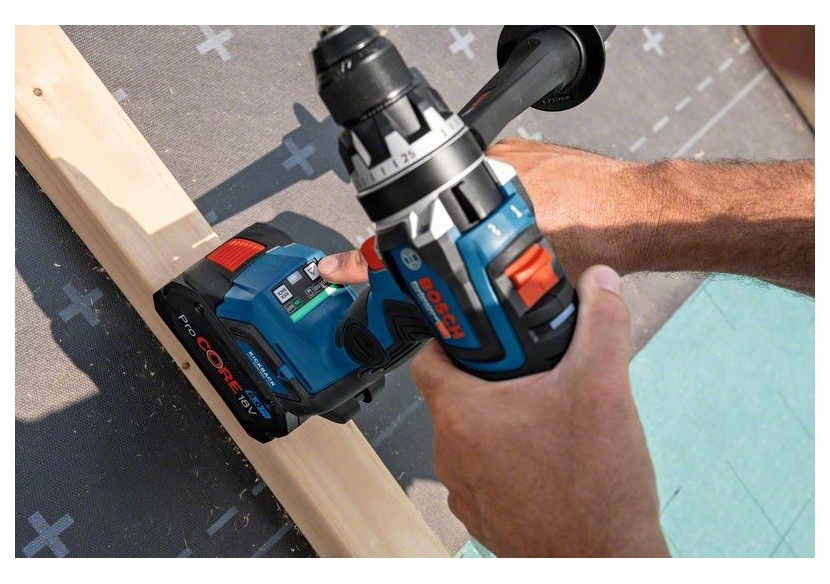 Perceuse Visseuse sans fil GSR 18V-150 C 2x8,0Ah GAL 1880 CV CoMo L-Boxx - 06019J5005 - Bosch