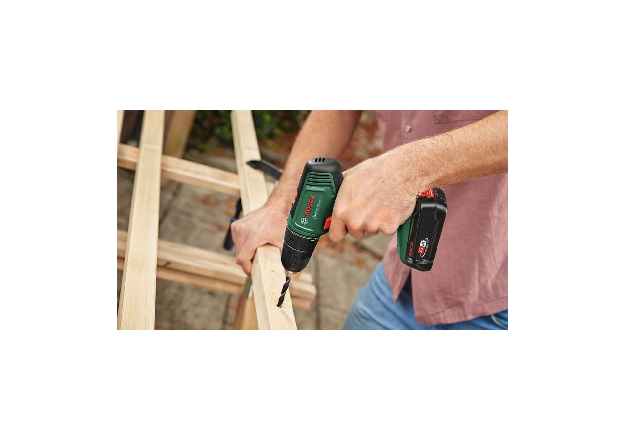 Perceuse-visseuse 2 vitesses sans-fil EasyDrill 18V-40 - 1x 2,0Ah + AL18V-20 ave - 06039D8004 - Bosch