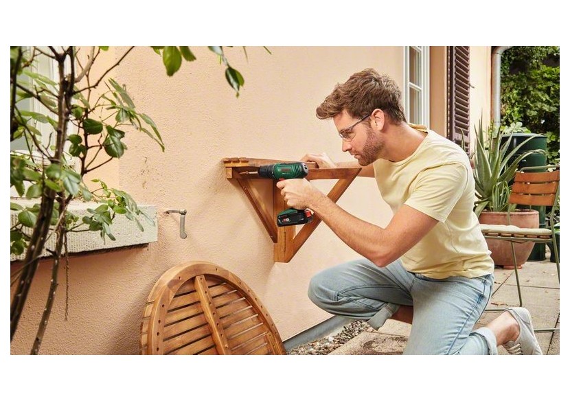 Perceuse-visseuse 2 vitesses sans-fil EasyDrill 18V-40 - 2x 2,0Ah + AL18V-20 ave - 06039D8005 - Bosch