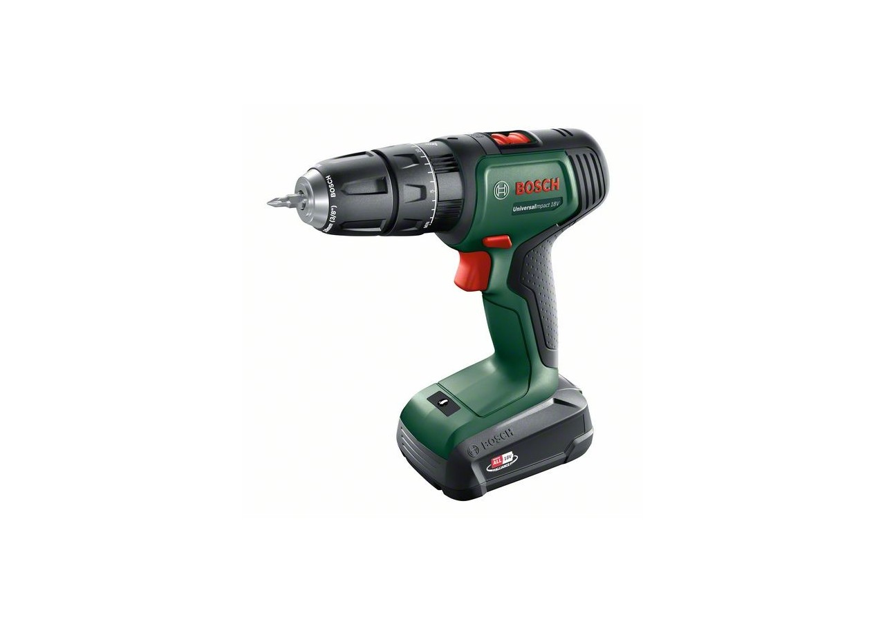 Perceuse-visseuse à percu. UniversalImpact18V 1x1,5Ah +1x 2,5Ah +46 Acc SBX Set - 06039D4108 - Bosch