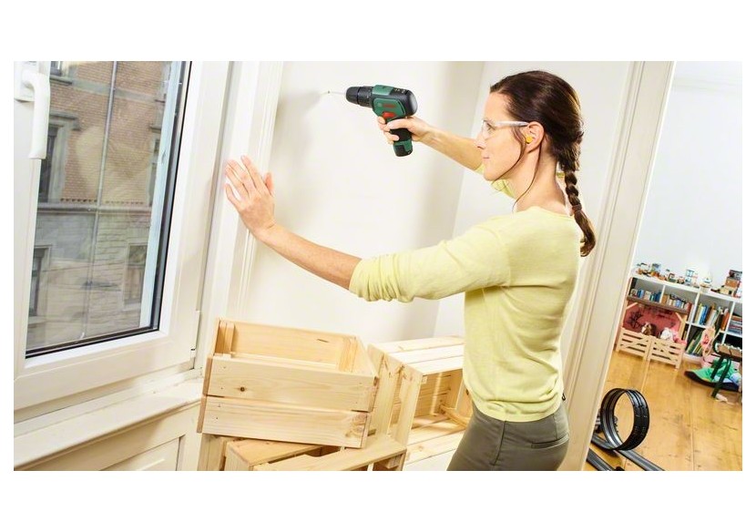 Perceuse-visseuse à percussion 2 vitesses sans-fil EasyImpact 12 - 2x 2,0 Ah – Softbag - 06039B6105 - Bosch