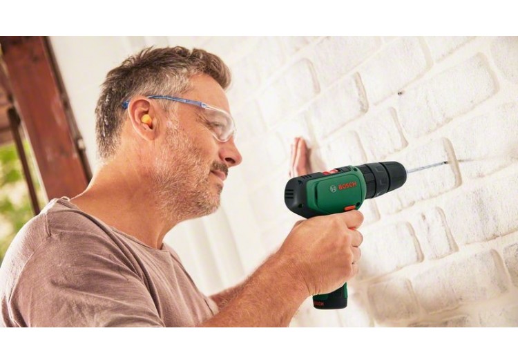 Perceuse-visseuse à percussion 2 vitesses sans-fil EasyImpact 1200 - outil seul - 06039D3103 - Bosch