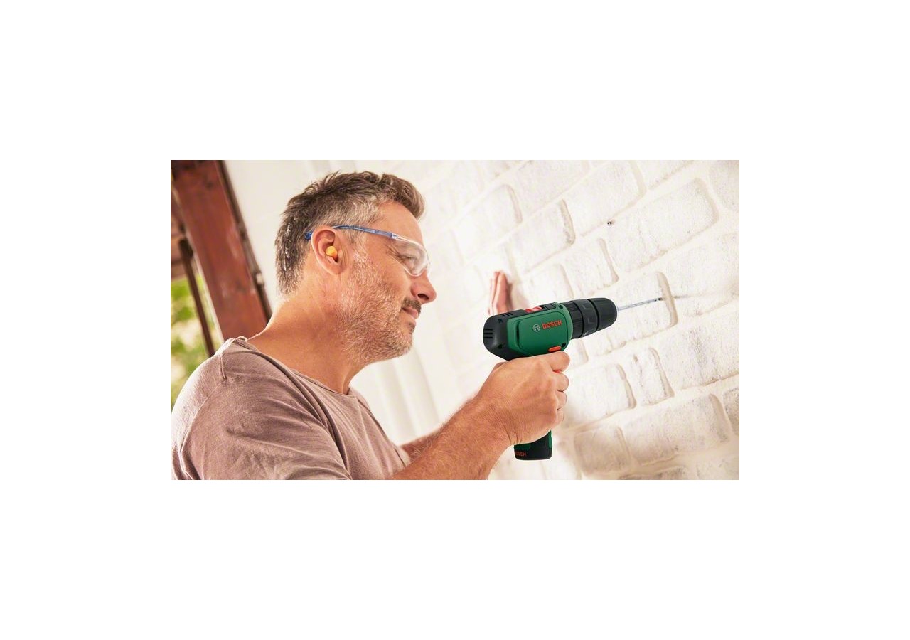 Perceuse-visseuse à percussion 2 vitesses sans-fil EasyImpact 1200 - outil seul - 06039D3103 - Bosch