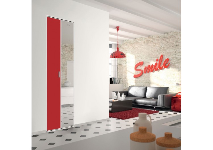 Façade de placard 1 porte pliante Lindy Hop - Kazed : Confort'Mat 2