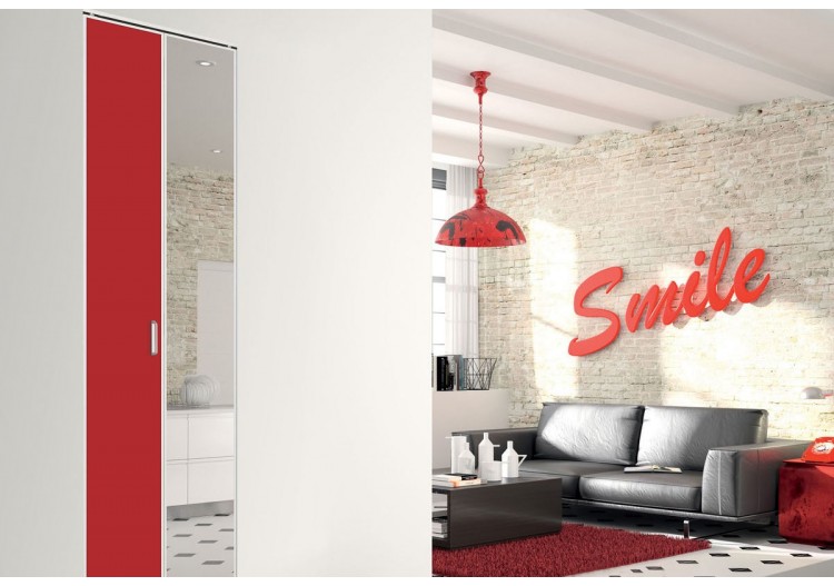 Façade de placard 1 porte pliante Lindy Hop - Kazed : Confort'Mat