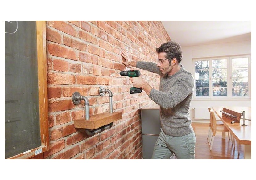 Perceuse-visseuse à percussion sans-fil UniversalImpact 18 1 batterie 1,5Ah coffret - 06039D4101 - Bosch