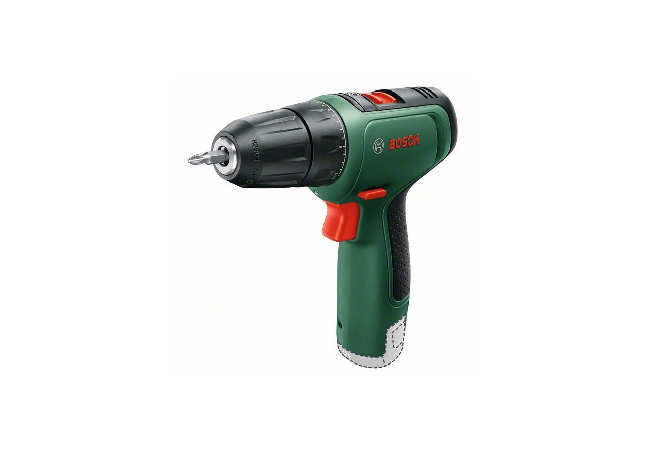 Perceuse-visseuse sans-fil EasyDrill 1200 - 1x1,5 Ah + GAL 1210 CV + AC kit vert pâle - 06039D3002 - Bosch