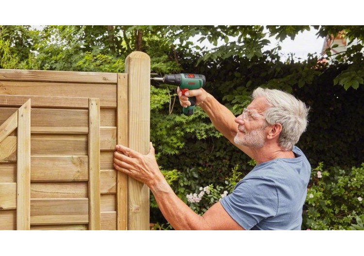 Perceuse-visseuse sans-fil EasyDrill 1200 - 1x1,5 Ah + GAL 1210 CV vert pâle - 06039D3001 - Bosch