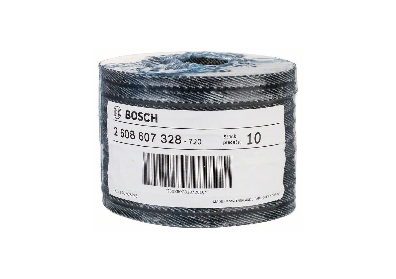 Plateau à lamelles X571, Best for Metal D : 125 mm  G : 80, droit - 2608607328 - Bosch