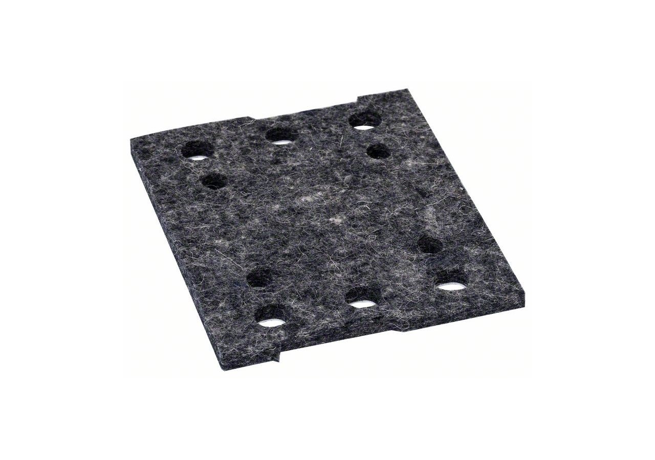 Plateau de ponçage 110 x 100 mm Plateau de ponçage avec feutre - 2608601442 - Bosch