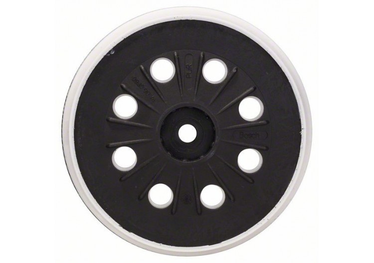 Plateau de ponçage mi-dur, 125 mm Plateau de ponçage - 2608601607 - Bosch