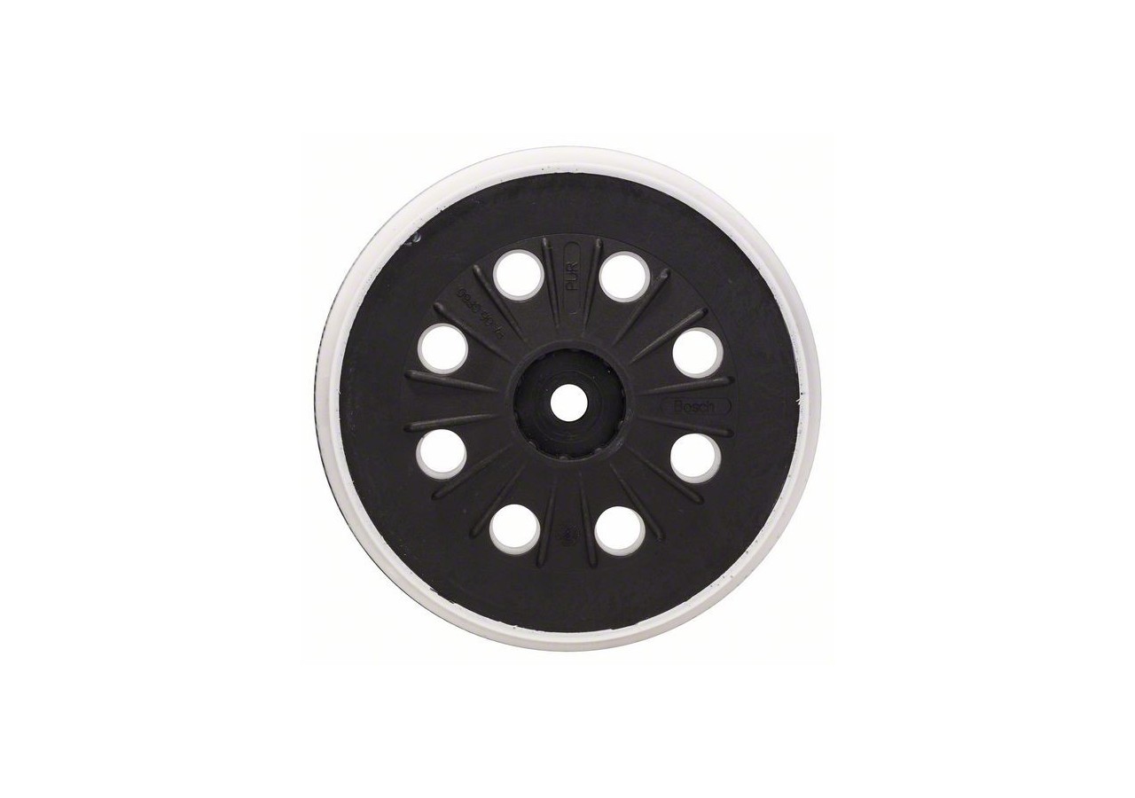 Plateau de ponçage mi-dur, 125 mm Plateau de ponçage - 2608601607 - Bosch