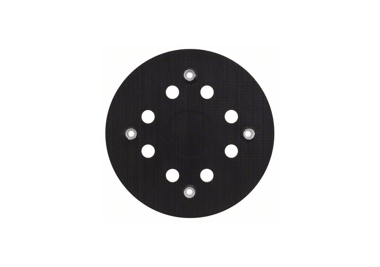 Plateau de ponçage mi-dur, 125 mm Plateau de ponçage avec vis et clé Allen - 2608601173 - Bosch