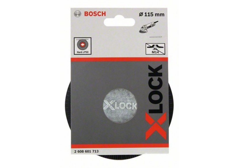 Plateau de ponçage X-LOCK 115 mm, dur 115 mm, 13 300 tr/min - 2608601713 - Bosch Plateau de ponçage X-LOCK 115 mm, dur 115 mm, 13 300 tr/min - 2608601713 - Bosch