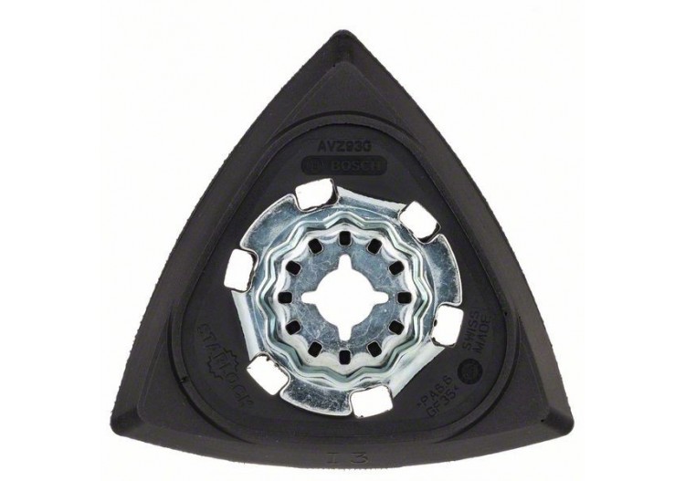 Plateau Delta de ponçage Starlock  Ø93mm  AVZ93G - 2608000493 - Bosch