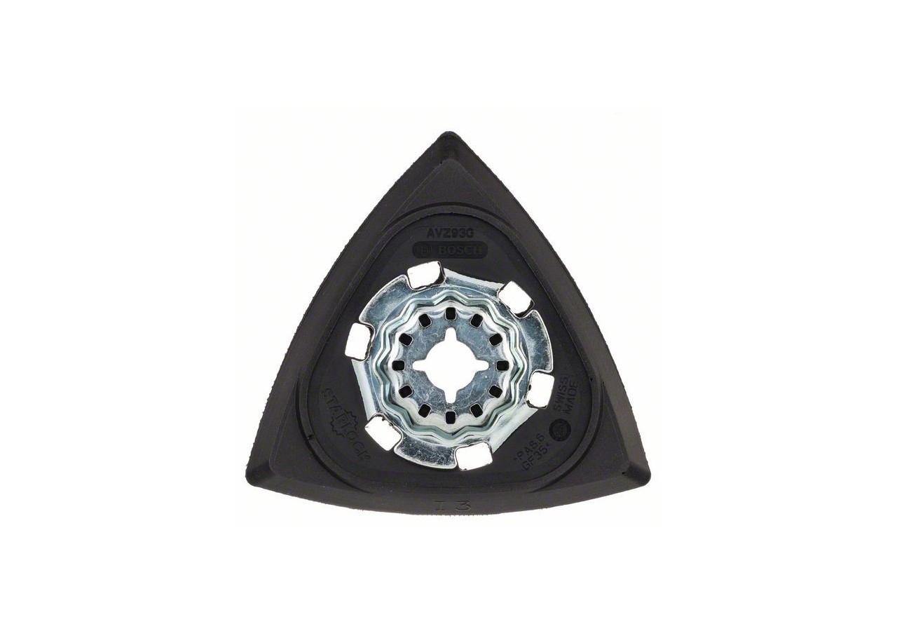 Plateau Delta de ponçage Starlock  Ø93mm  AVZ93G - 2608000493 - Bosch