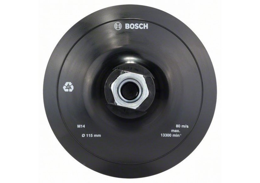 PLATEAU PONCAGE AUTO-AGRIPPANT 115M - 2608601076 - Bosch PLATEAU PONCAGE AUTO-AGRIPPANT 115M - 2608601076 - Bosch