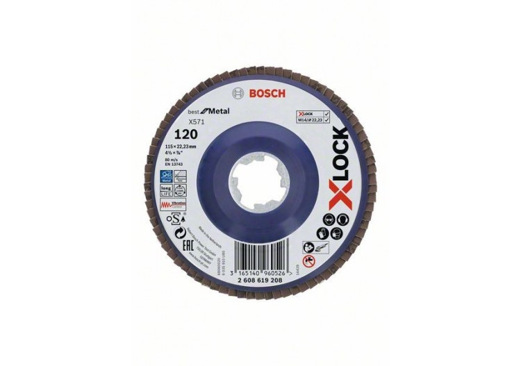 XLock Plat. Lamelle Plat Plas. 115 G120 - 2608619208 - Bosch