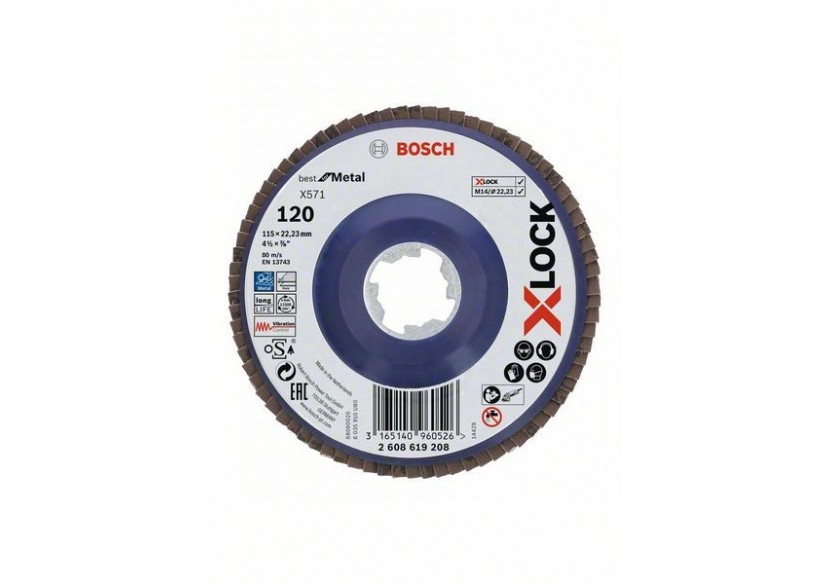 XLock Plat. Lamelle Plat Plas. 115 G120 - 2608619208 - Bosch