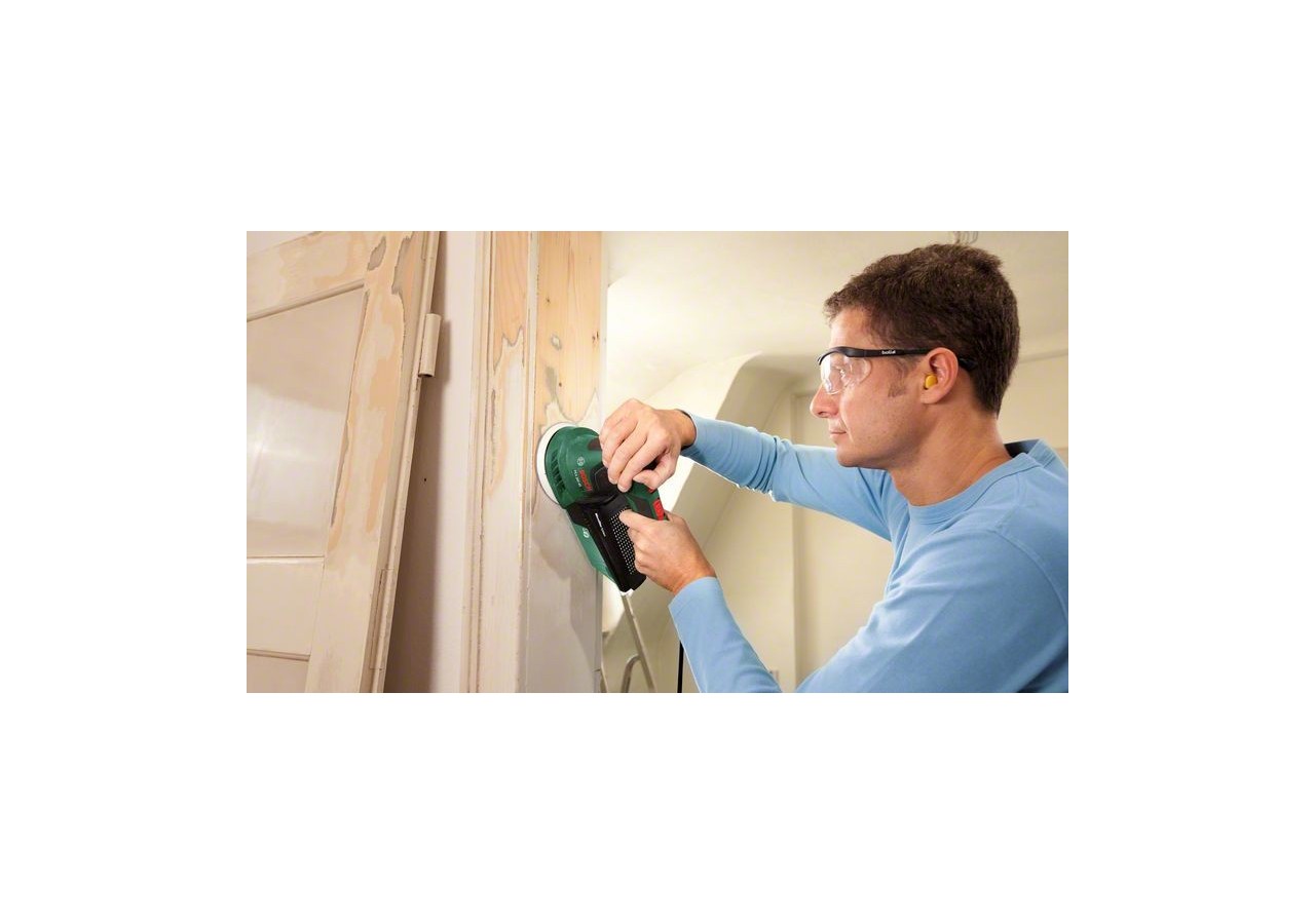 Ponceuse excentrique PEX 300 AE + 1 boîte à rangement SystemBox taille M - 06033A3006 - Bosch