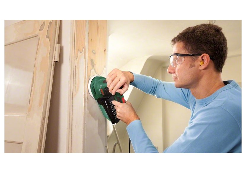 Ponceuse excentrique PEX 300 AE + 1 boîte à rangement SystemBox taille M - 06033A3006 - Bosch