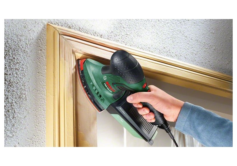 Ponceuse Multi PSM 200 AES + plateau rectangle - 06033B6000 - Bosch