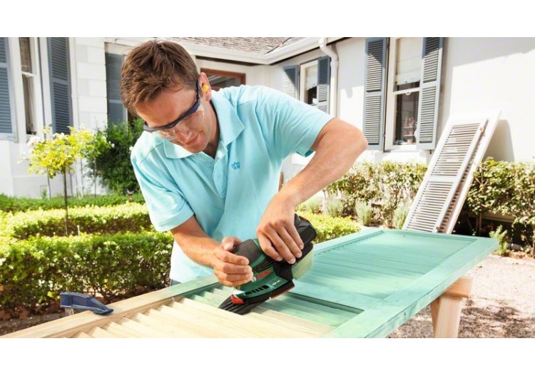 Ponceuse multi sans-fil PSM 18 Li 1 batterie 2,5Ah chargeur 1h - 06033A1303 - Bosch 2