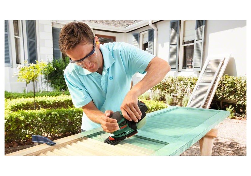 Ponceuse multi sans-fil PSM 18 Li 1 batterie 2,5Ah chargeur 1h - 06033A1303 - Bosch