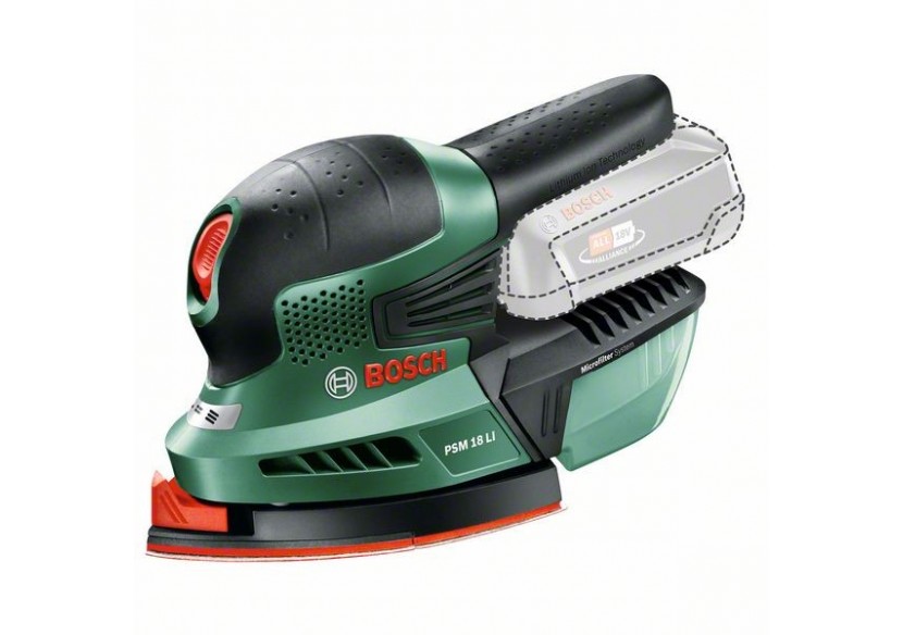 Ponceuse multi sans-fil PSM 18 Li outil seul - 06033A1301 - Bosch