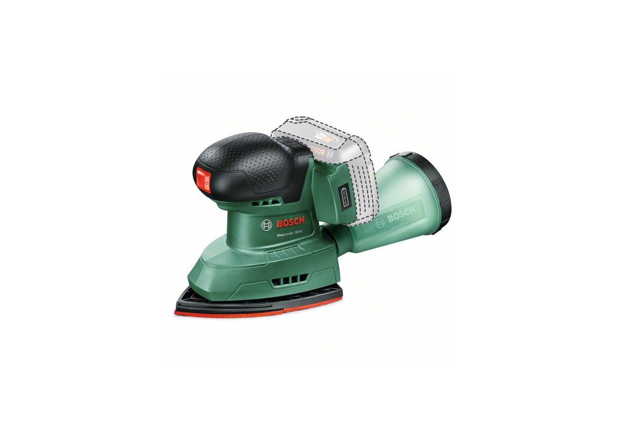 Ponceuse Multi SS EasySander 18V-8 outil seul - 06033E3000 - Bosch
