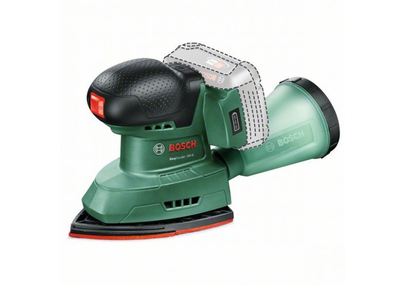 Ponceuse Multi SS EasySander 18V-8 outil seul - 06033E3000 - Bosch