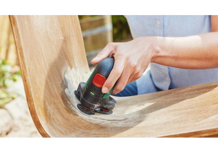 Ponceuse-polisseuse sans fil à disque EasyCurvSander 12 avec une batterie 2,5Ah - 06039C9002 - Bosch 2