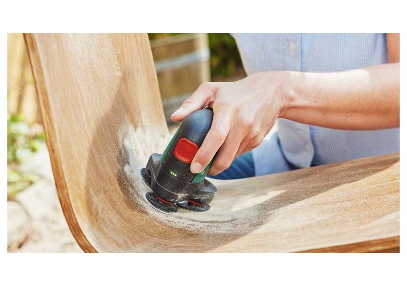 Ponceuse-polisseuse sans fil à disque EasyCurvSander 12 avec une batterie 2,5Ah - 06039C9002 - Bosch
