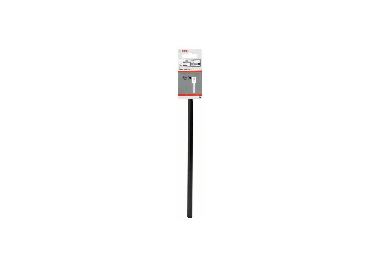 Rallonge pour adaptateur 6 pans 305X8,0mm - 2608580094 - Bosch