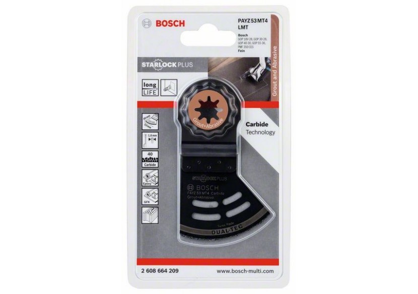 RB - PAYI53MT4, 1 pièce 53 x 40 mm - 2608664209 - Bosch