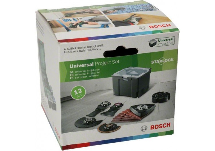 Kit 12 acc Starlock  Ponçage/sciage/grattage - 2609256F49 - Bosch
