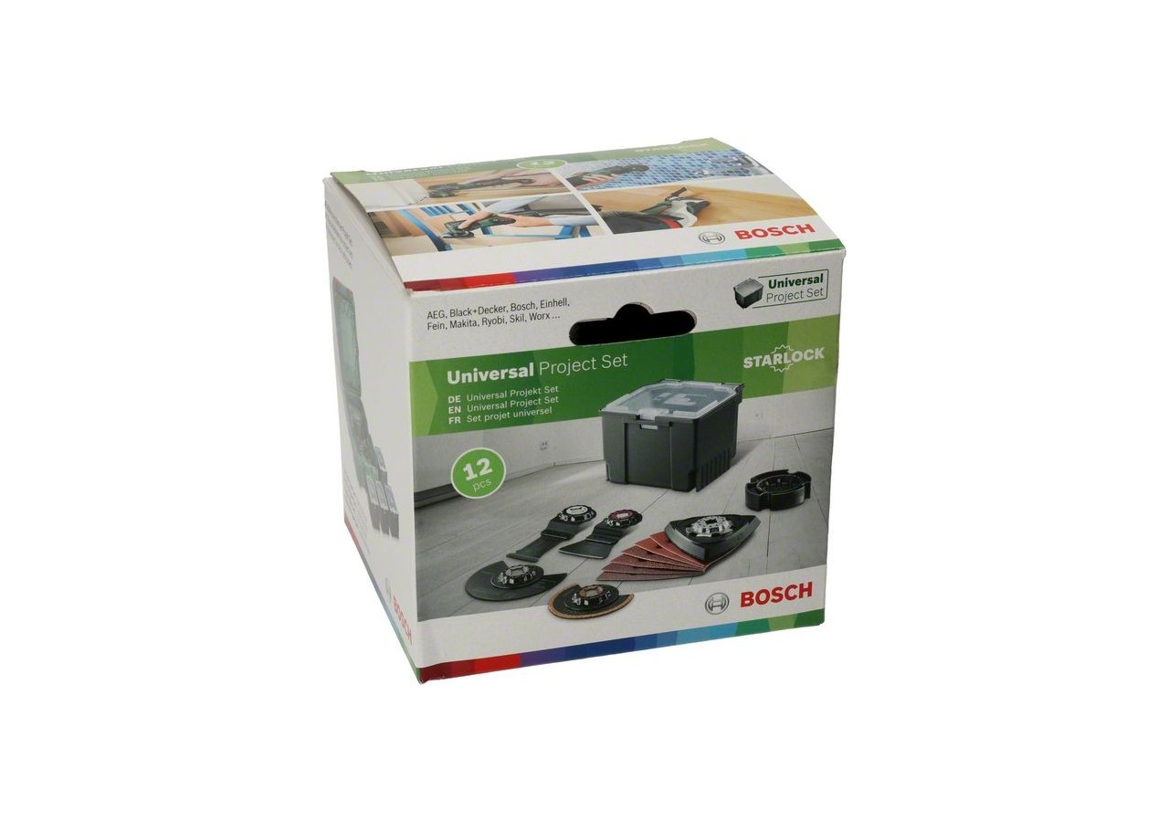 Kit 12 acc Starlock  Ponçage/sciage/grattage - 2609256F49 - Bosch