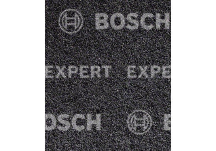 Rectangle en non-tissé Expert N880 pour ponçage manuel 115 x 140 mm, Medium S - 2608901219 - Bosch