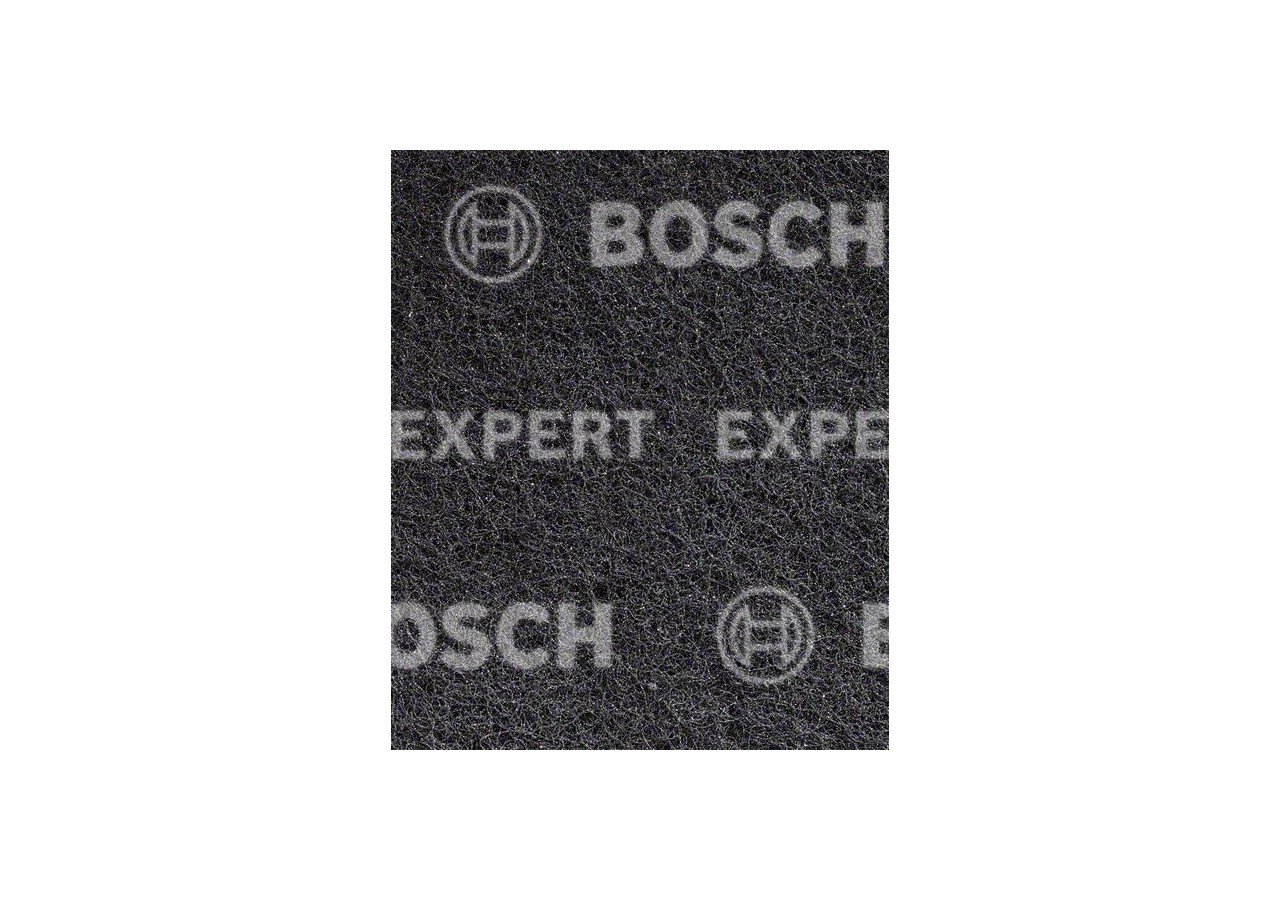 Rectangle en non-tissé Expert N880 pour ponçage manuel 115 x 140 mm, Medium S - 2608901219 - Bosch