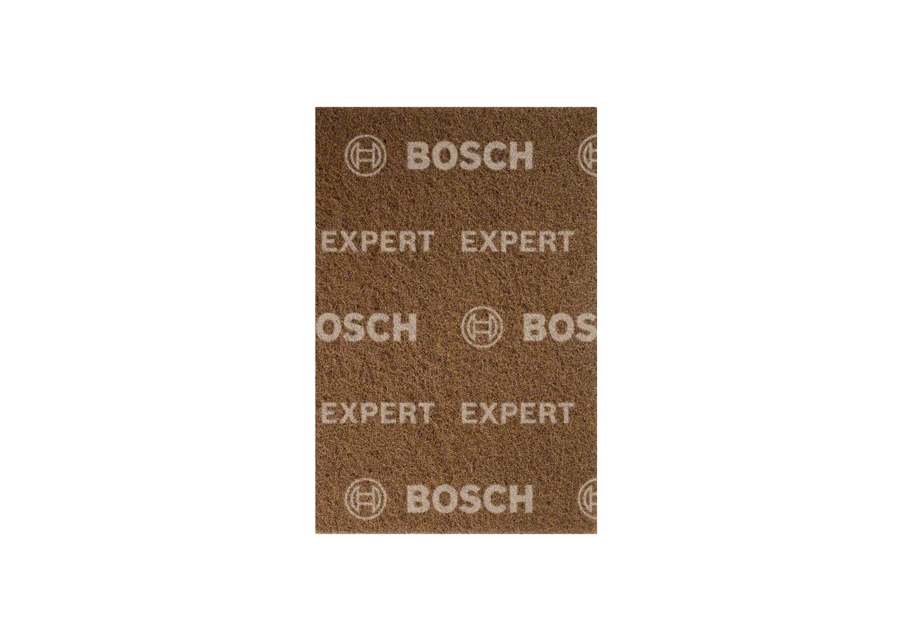 Rectangle en non-tissé Expert N880 pour ponçage manuel 152 x 229 mm, Grossier A - 2608901212 - Bosch