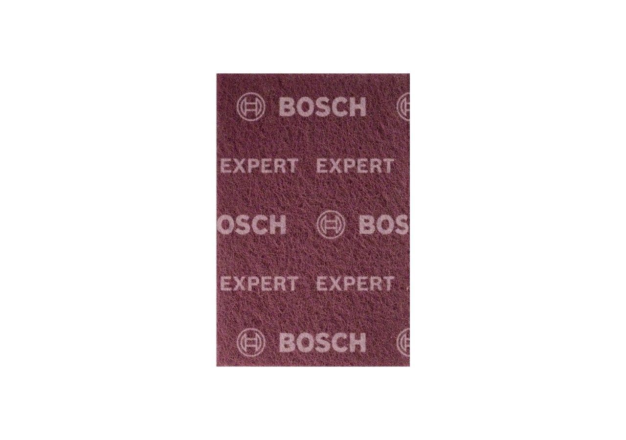 Rectangle en non-tissé Expert N880 pour ponçage manuel 152 x 229 mm, Très Fin A - 2608901215 - Bosch