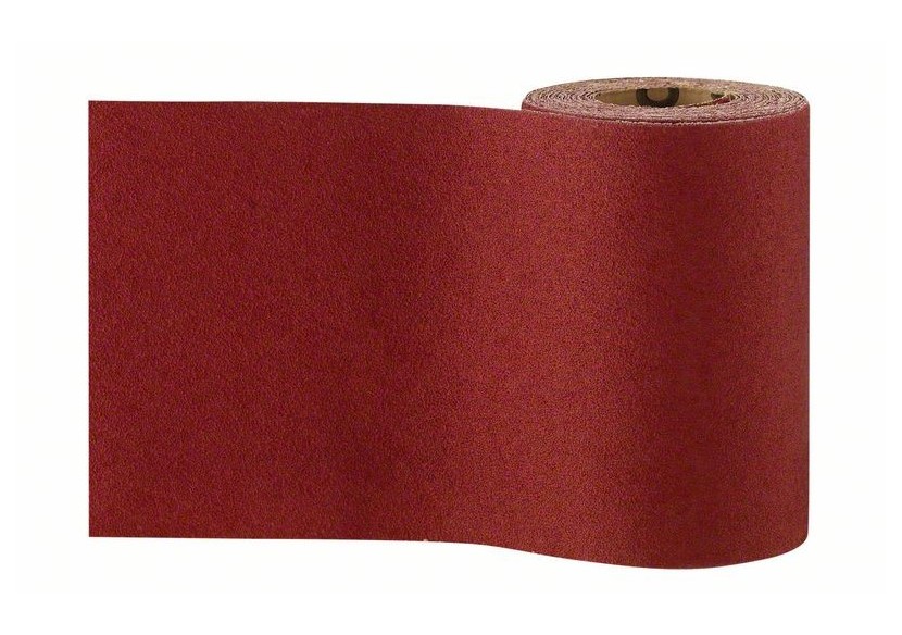 Rouleau abrasif pour bois et peinture, 115 mm x 5 m, P120 G : 120 - 2609256B82 - Bosch