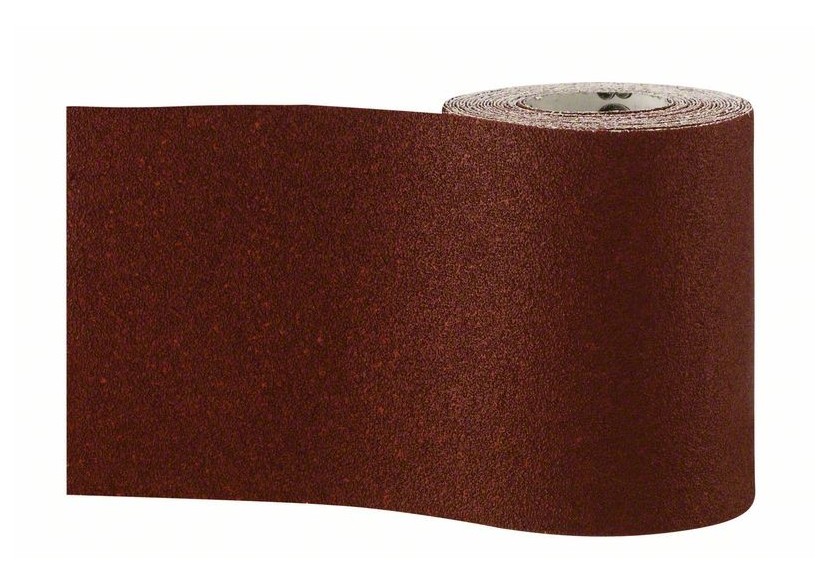 Rouleau abrasif pour bois et peinture, 115 mm x 5 m, P60 G : 60 - 2609256B80 - Bosch
