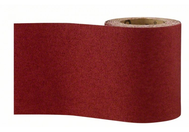 Rouleau abrasif pour bois et peinture, 115 mm x 5 m, P80 G : 80 - 2609256B81 - Bosch